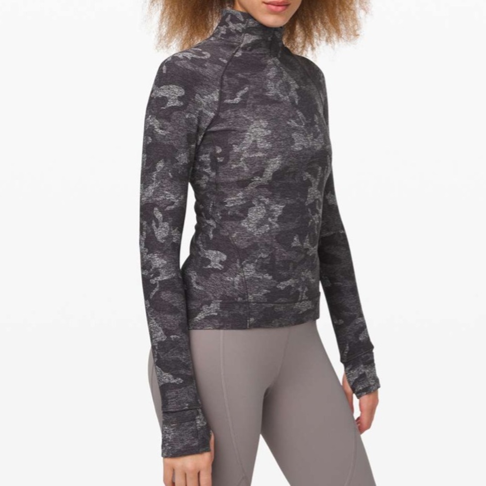 Lululemon Outrun the Elements 1/2 Zip Size 4